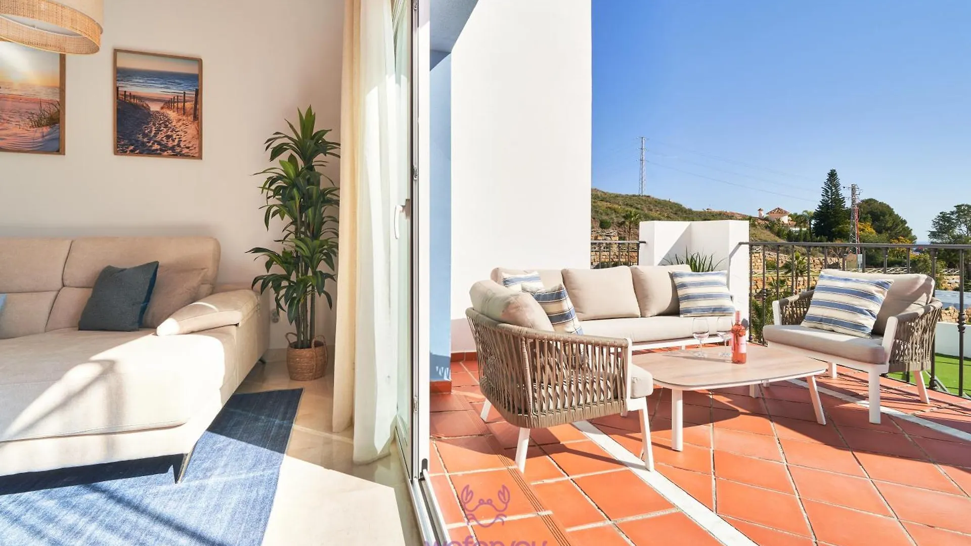 Weforyou Modern Seaview 2Bedrooms Paraiso Pueblo Estepona 0*,  Španělsko